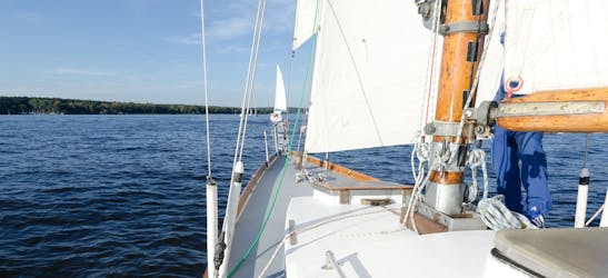 Summer yacht sailing trip with a skipper Wannsee Berlin